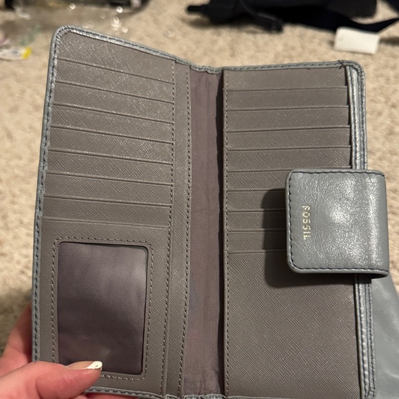 Elegant Gray/Blueish Tote Bag - Picture 5 of 9